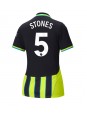 Billige Manchester City John Stones #5 Bortedrakt Dame 2024-25 Kortermet